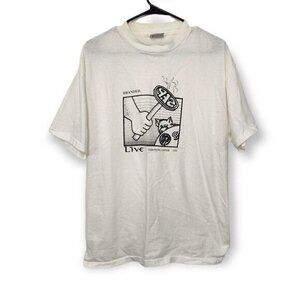 Vintage Live Throwing Copper 1994 Branded SFP T Shirt‎ RARE Mens XL